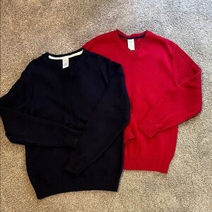 Bundle of two like new boys Gymboree sweaters